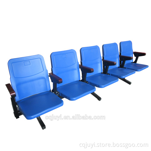 Flip up spector chair seating blow modling plastic seat chair BLM-6211